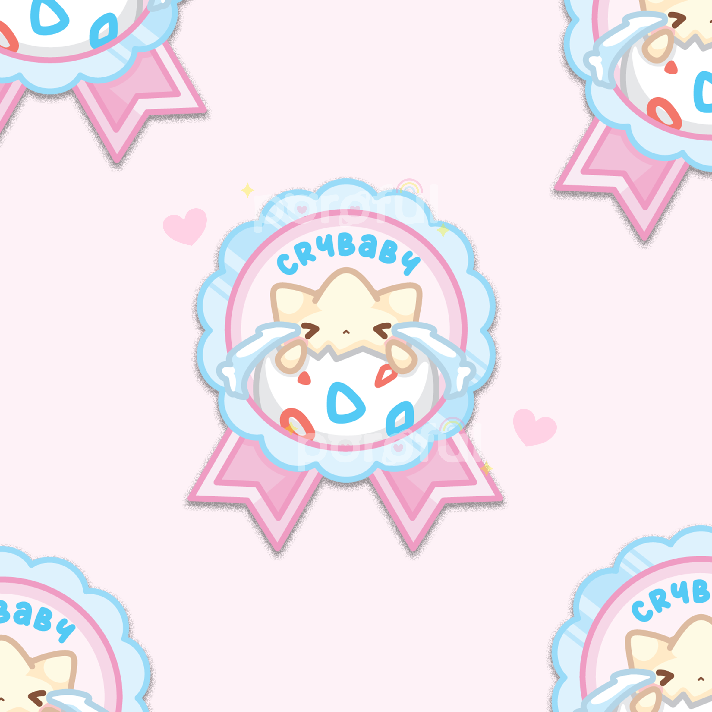 Crybaby Sticker (3&quot;)